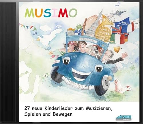 Mein MUSIMO - Lieder-CD: Die fröhliche Liedersammlung aus MUSIMO 1 und 2 - zum Singen, Bewegen und Spielen. (Mein MUSIMO: Rhythmische Musikerziehung ... in Musikschule und Kindergarten) von Schuh Verlag